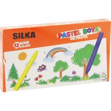 mbb e-ticaret silka 12 renk pastel boya art.538 (özel )-(***9 adet***)