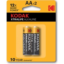 Mbb E-Ticaret Kodak Aa Kalem Pil 2 Li Xtralıfe Alkalin Ayrılabilir 2/6 Kartela 30418462-(***1 Adet***)