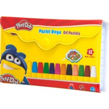 Mbb E-Ticaret Play-Doh 12 Renk Pastel Boya Çantalı PA005 *72