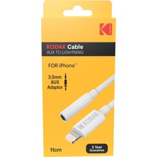 Mbb E-Ticaret Kodak 30425842 IPHONE Için Aux Şarj Kablosu 11CM