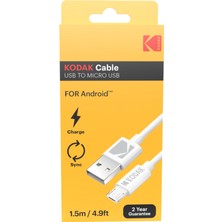 Mbb E-Ticaret Kodak 30425828 Android Için Usb/micro USB Şarj Kablosu 1 mt