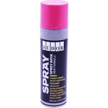 Mbb E-Ticaret Südor SPR100-05 Sprey Boya 200ML Pembe*30-(***6 Adet***)