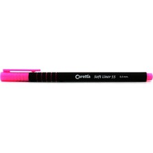 Mbb E-Ticaret Caretta Softlıner 55-16 A.pembe Kalem 0.4mm-(***6 Adet***)