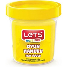 Mbb E-Ticaret Lets Oyun Hamuru Sarı 115 gr L8440-1-(***9 Adet***)