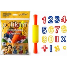 Mbb E-Ticaret Polikim Oyun Hamur Kalıpları 17 PARÇA*130-(***6 Adet***)