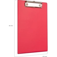 Mbb E-Ticaret Cassa 7200 Kapaksız Kırmızı Sekreterlik-(***9 Adet***)