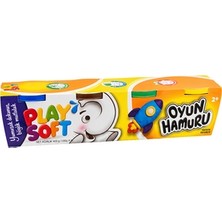 Mbb E-Ticaret Play Soft 4'lü Oyun Hamuru-(***3 Adet***)