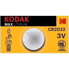 Mbb E-Ticaret Kodak CR2032 Ultra Lityum Para Pil ((1 Adet)) 281389-(***12 Adet***)
