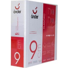 Mbb E-Ticaret Önder 9 cm 2 Halkalı Beyaz Klasör 2009-5