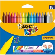 Mbb E-Ticaret Bic Plastıdecor 18 Renk Pastel Boya 8297711