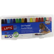 Mbb E-Ticaret Lets 18 Renk Çantalı Pastel Boya Lk-18