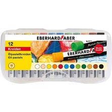 Mbb E-Ticaret Eberhardfaber 12 Renk Pastel Boya Plastik Kutu EF-522013