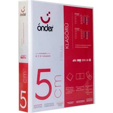 Mbb E-Ticaret Önder 5 cm 4 Halkalı Beyaz Klasör 2015-5