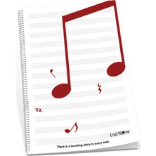 Mbb E-Ticaret Çınar Müzik Defteri 30 Yp A4 Pp Kapak 22005-(***1 Adet***)
