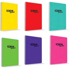 Mbb E-Ticaret Çınar Idea A6 60 Yp Çizgili Bloknot 32024-(***12 Adet***)