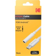 Mbb E-Ticaret Kodak 30425859 Android Için Aux Kablo Type-C 11CM 402539