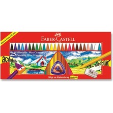 Mbb E-Ticaret Faber 25 Li Silinebilir Wx Crayon Pastel 1122725