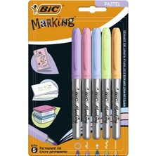 Mbb E-Ticaret Bic Intensıty Marking Kalem 5 Renk Pastel Renkler 943781