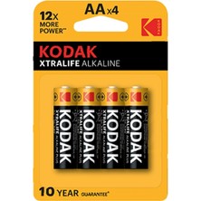 Mbb E-Ticaret Kodak Aa Kalem Pil Xtralıfe Alkalin 4 Lü Blister 281377