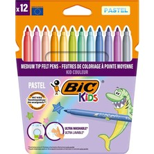 Mbb E-Ticaret Bic Kıd Colour Pastel Renkler 12 Renk Pastel Boya 520084