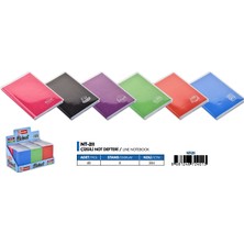 Mbb E-Ticaret Mikro NT-211 Çizgili 9X12.5 Not Defteri 64 Yp.-(***12 Adet***)