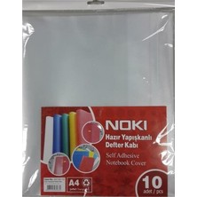 Mbb E-Ticaret Noki A4 Hazır Defter Kabı Şeffaf 10 Lu  60160-10-(***6 Adet***)