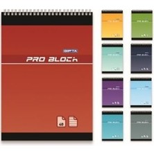 Mbb E-Ticaret Gıpta Pro Block A4 40YP. Spiralli Karton Kapak Çizgili Bloknot 1397-(***9 Adet***)
