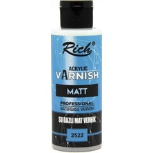 Mbb E-Ticaret Rıch 17260 Su Bazlı Vernik Mat 120 cc