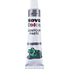 Mbb E-Ticaret Nova Color Contour Paste Gümüş NC-185-(***1 Adet***)
