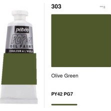 Mbb E-Ticaret Pebeo Popart Oıl 60ML Yağlı Boya Olıve Green 986303