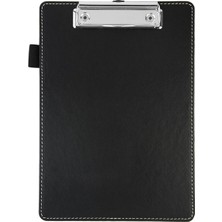 Mbb E-Ticaret 2k 107-1 Siyah sekreterlik,a5 Küçük Boy,kapaksız,a5 Clipboard Vegan Suni DERİ,17,5X24,5 Cm.