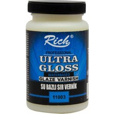 Mbb E-Ticaret Rıch 250-11003 Ultra Gloss Su Bazlı Sır Vernik 250 cc 01705