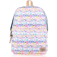 Mbb E-Ticaret Kaukko K1470 Nature Sırt Çantası Apple Cactus