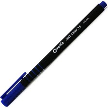 Mbb E-Ticaret Caretta Softlıner 55-03 Koyu Mavi Kalem 0.4mm-(***6 Adet***)