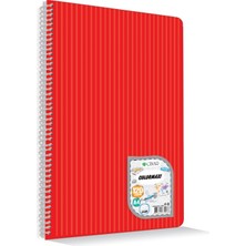 Mbb E-Ticaret Çınar Colormaxı A4 72 Yp Kareli Pp Kapak Spiralli Defter 73002-(***1 Adet***)