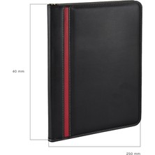 Mbb E-Ticaret 2k 9000 S.deri Telefon Kılıflı A4 Sekreterlik Siyah