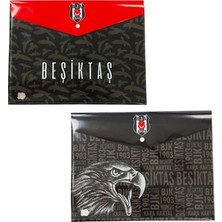 Mbb E-Ticaret DOS-103 Beşiktaş Çıtçıtlı Dosya 12'li Pk.