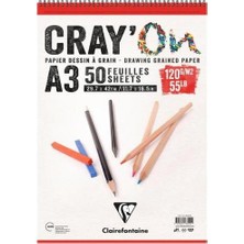 Mbb E-Ticaret Clairefontaine Cray'on CD966519 A3 120GR 50 Yp.