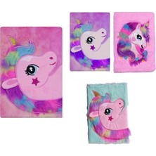 Mbb E-Ticaret TGB-8206D Unicorn Peluş Kapaklı Hatıra Defteri*72