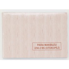 Mbb E-Ticaret Dilman Para Makbuzu 2/50 3 N Otokopili-(***6 Adet***)
