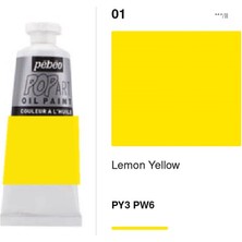 Mbb E-Ticaret Pebeo Popart Oıl 60ML Yağlı Boya Lemon Yellow 986001