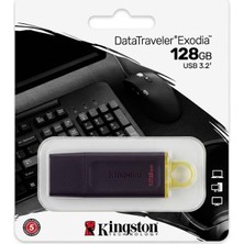 Mbb E-Ticaret Kingston 128 Gb. USB 3.2 Bellek Exodia