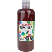 Mbb E-Ticaret Alpıno DM-030180 Tempera Sulu Boya 500ML-KAHVERENGİ