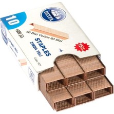Mbb E-Ticaret Delta Zımba Teli No:10  ( Bakır ) 1000 Li 1621-(***12 Adet***)