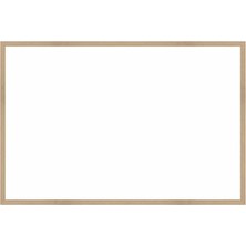 Mbb E-Ticaret Panda 60X90 Naturel Ahşap Çerçeve Yazı Tahtası PAN-227