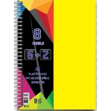 Mbb E-Ticaret U-Deep Pp Kapak Ayraçlı Defter 6+2 200YP*22