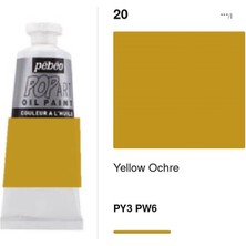 Mbb E-Ticaret Pebeo Popart Oıl 60ML Yağlı Boya Yellow Ochre 986020