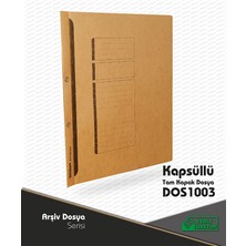 Mbb E-Ticaret Tuna Karton Kapsüllü Telli Tam Kapak Dosya DOS1003-(***3 Adet***)