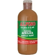 Mbb E-Ticaret Alpıno DM-030180 Tempera Sulu Boya 250ML-KAHVERENGİ