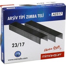 Mbb E-Ticaret Mimaks 23/17 Zımba Teli 1000 Li-(***6 Adet***)